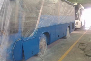 Окраска автобуса